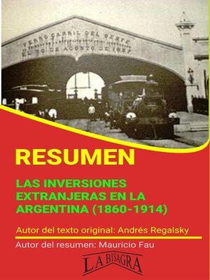 cover image of Resumen de Las Inversiones Extranjeras en la Argentina (1860-1914)